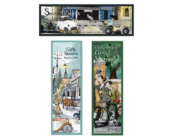 Bangalore Bookmarks Set - 1