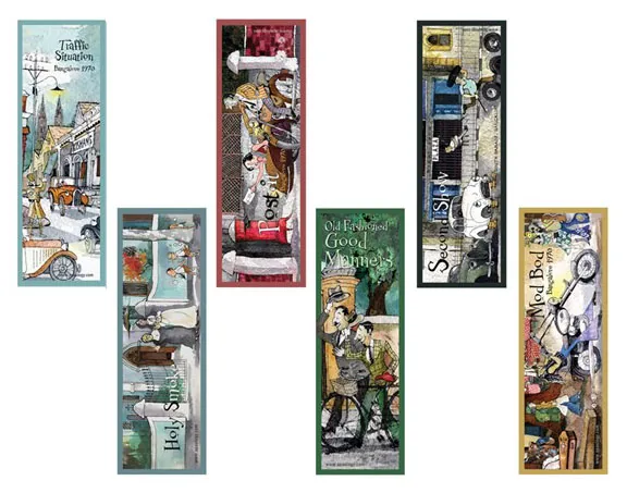 Bangalore Bookmarks Set