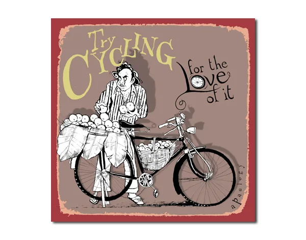 Try Cycling Fruit Seller