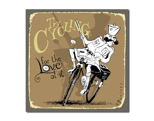 Try Cycling Policeman