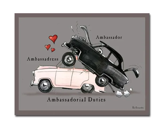 Ambassadorial Duties Plaque