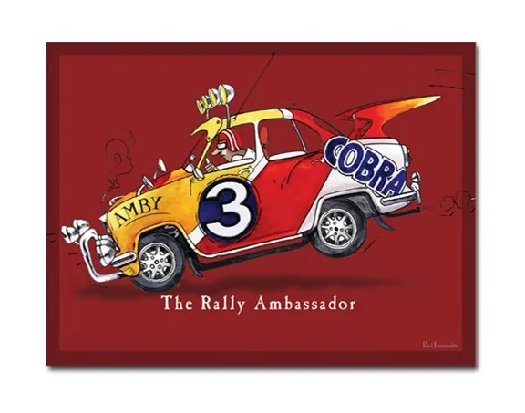 The Rally Ambassador Plaque