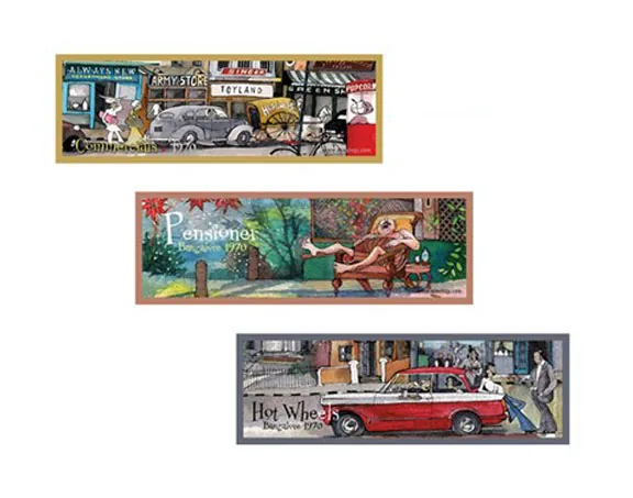 Bangalore Bookmarks Set - 1