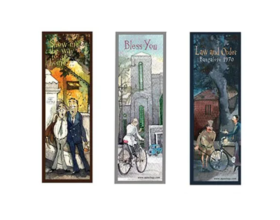 Bangalore Bookmarks Set - 2