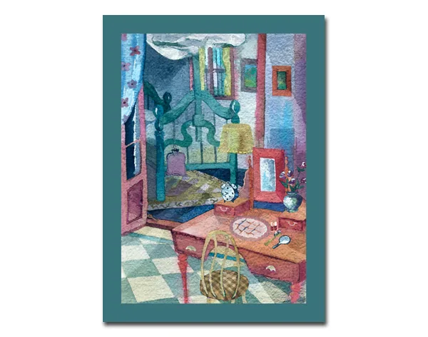 Inside the Old House -  Bedroom