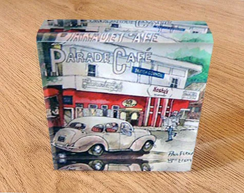 Parade Cafe Paperweight