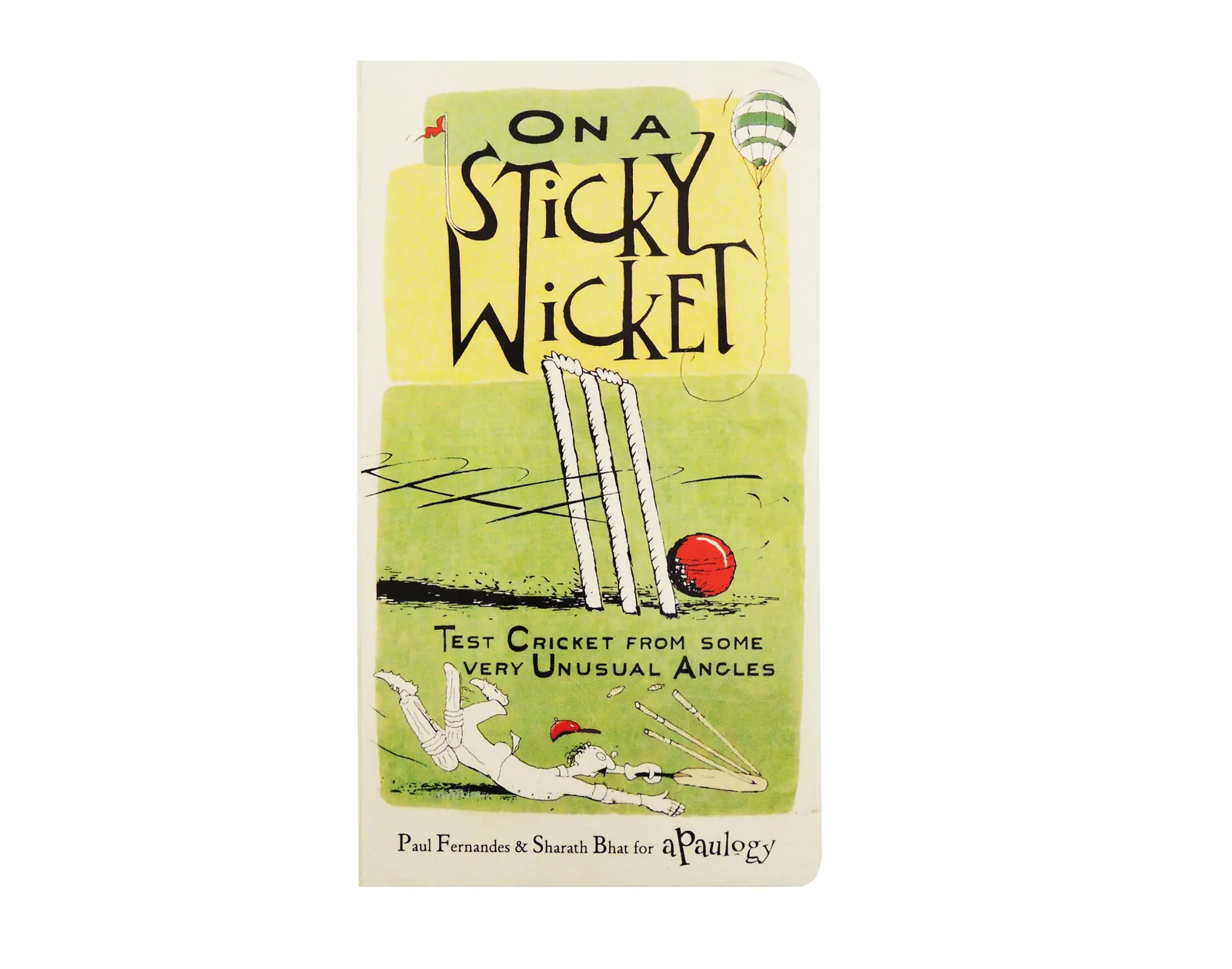 On A Sticky Wicket, Cricket Book