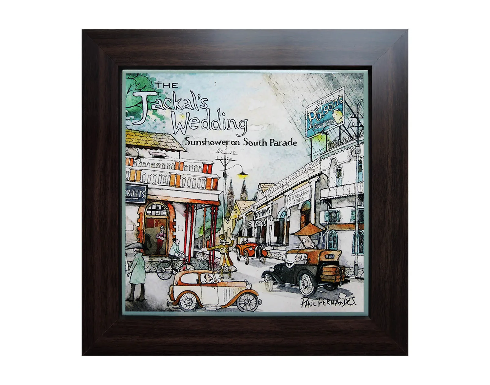 Jackals Wedding Tile