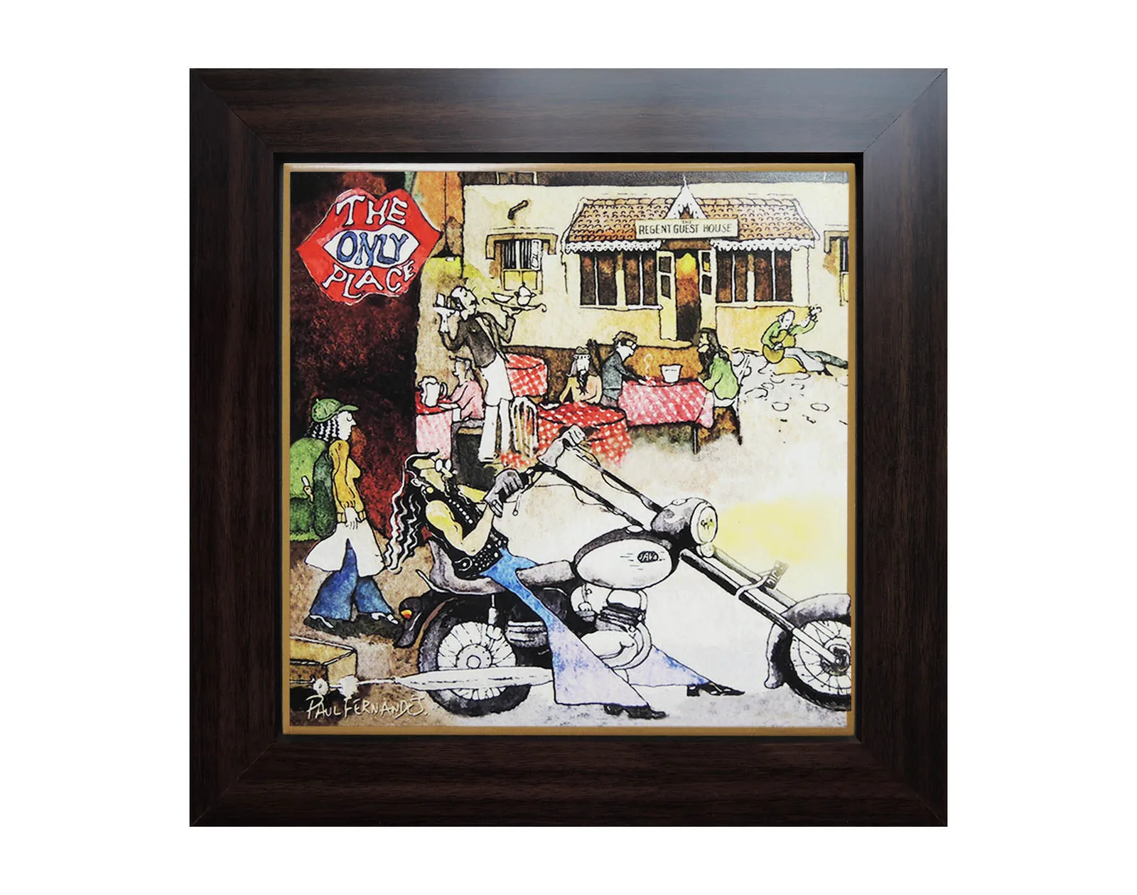 Only Place Framed Tile